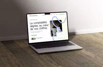 Comptaline - Brand identity & Website