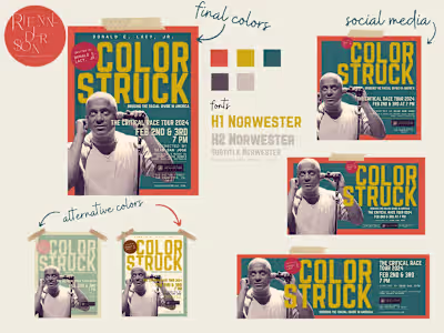 Re-branding for "Colorstruck" Play