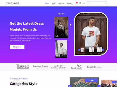 
T-shirt Store UI/UX Designed with FIGMA