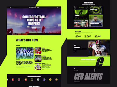 CFB Alerts Brand Identity & Web Design