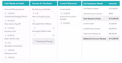 Finance Web Calculator