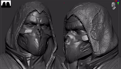 3d bust character modeling for 3d printing