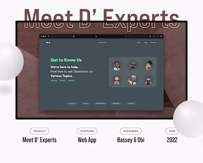 Meet D' Experts