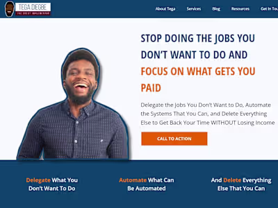 Website for a Content Builder