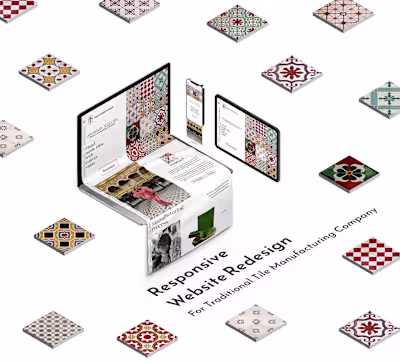 Responsive Webdesign for Traditional Tile Company :: Behance