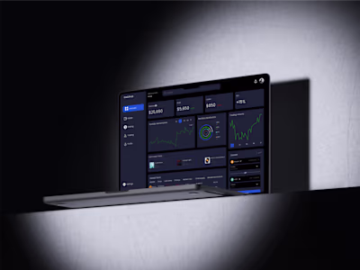Crypto Dashboard Design