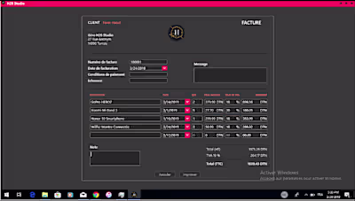 This Flask based billing software generates invoices with it...