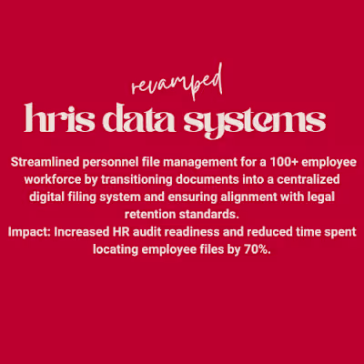 Revamped Employee Data & File Management Systems