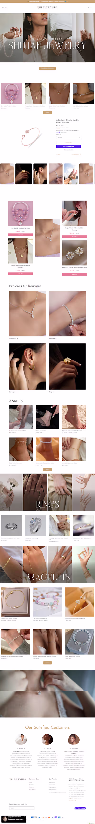 Shopify Website Development for Nova Creation