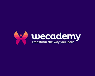 Wecademy Logo - Modern Education Brand Mark