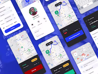 Delivery and logistics mobile app