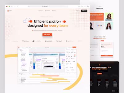 Orba - Prototype App Landing Page
