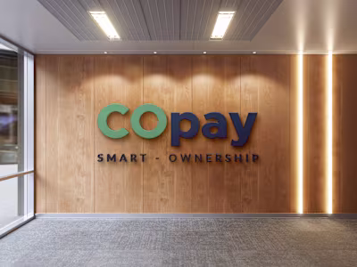 COpay smart ownership - Logo and Marketing material design 