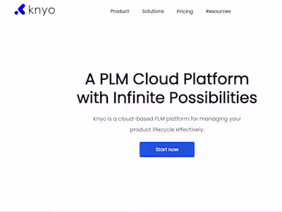 Cloud PLM and PDM Software - Easy, Secure & Affordable