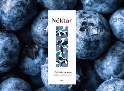 Identity, name & packaging: Néktar Skincare 