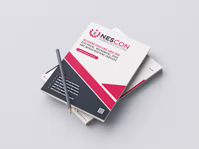 A5 Notepad Design for NESCON