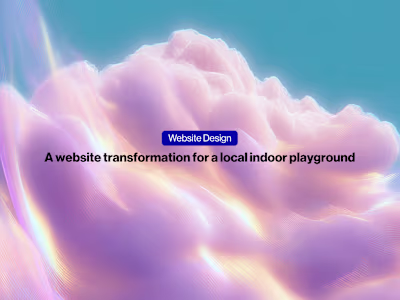 A Website Transformation for a Local Indoor Playground