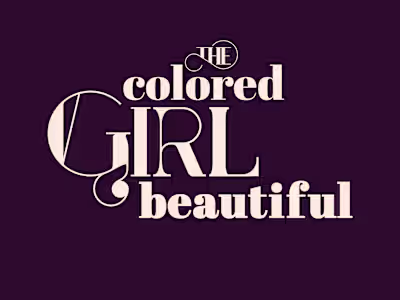 The Colored Girl Beautiful Website