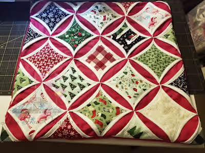 Cathedral Window Pillow Covers