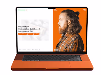 Personal Portfolio Site – Framer Development
