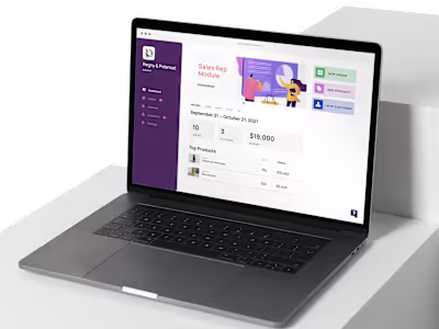 B2B E-commerce Dashboard 