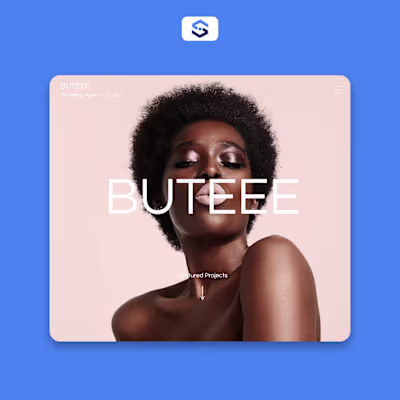 MODELING AGENCY WEBSITE DESIGN