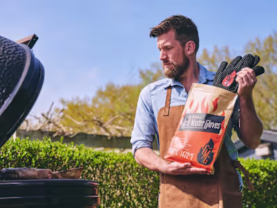 Photography for a heat glove company