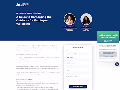 Workplace Wellness Table Talks 2024