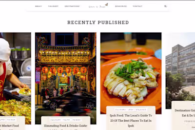Travel Blog & Writing