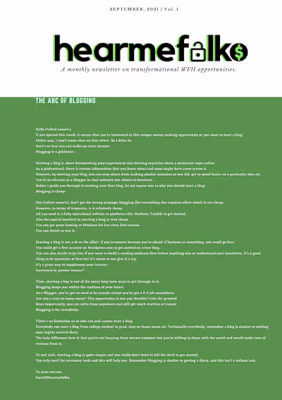 Email Nurture Sequences for HearMeFolks