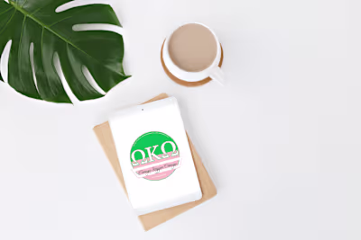 Timeless Elegance: AKA, Omega Kappa Omega Branding