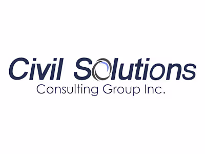 Civil Solutions (Civil Engineering) Logo Design