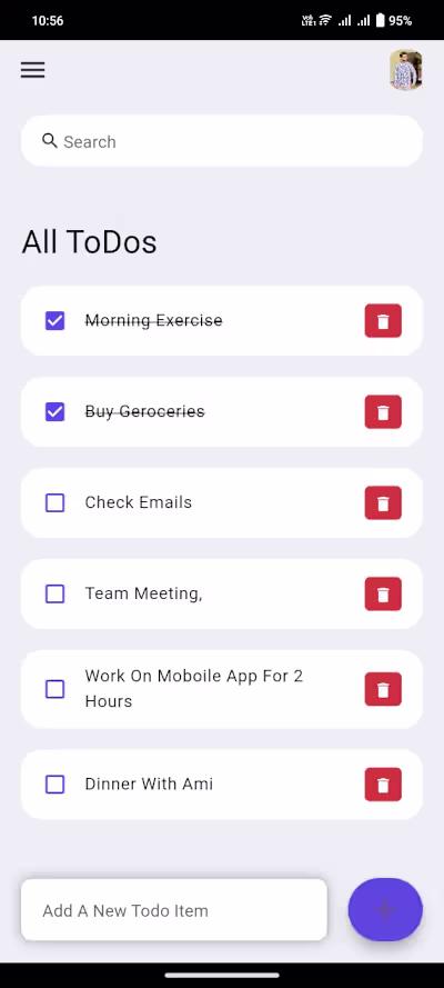 ToDo App using Flutter