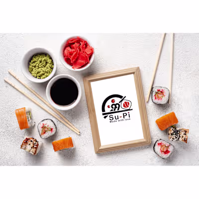 Sushi logo :: Behance