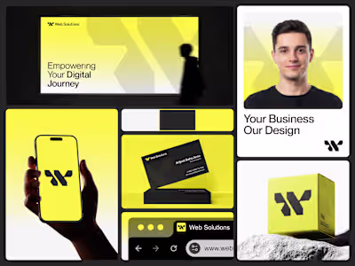 Web Solutions - Logo & Branding For a Creative Agency (Link ...