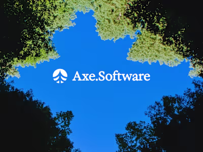 Modern Brand Identity for Axe.Software