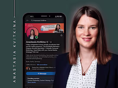 Anastasia Kvitkina • Content Creation