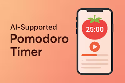 AI-Supported Pomodoro Timer