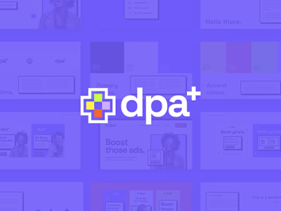 DPA+ Brand Identity and Website Design