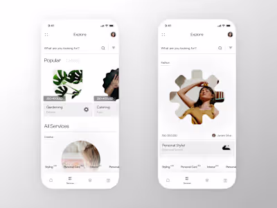 Services / Light Mode.