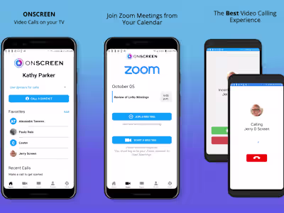 ONSCREEN: Senior Video Calling
