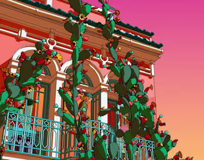 CIAV - Christmas bauble kaktus