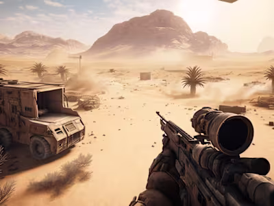 Online VR First Person Shooter