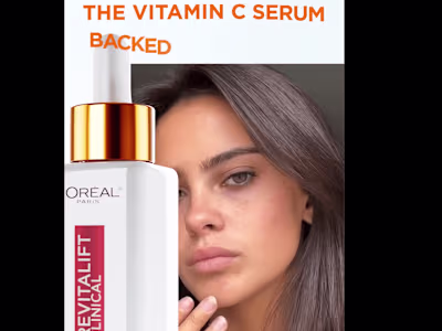 L’Oreal vitamin C serum stories ad