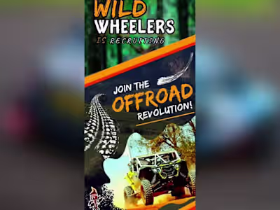 Standee Banner Design for our Team's Recruitment drive 