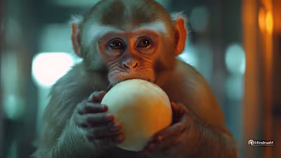 A Peach from Earth （AIGC)