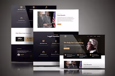 Munaris Legal Law Firm Website | Website Design
