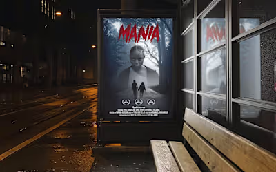 Mania (a short film) - Poster Design 
