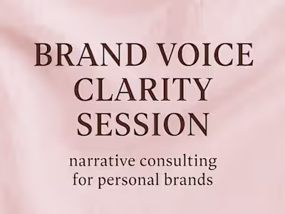 Narrative Strategy for Personal Brands