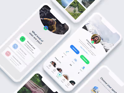 movetodiscover / App Design